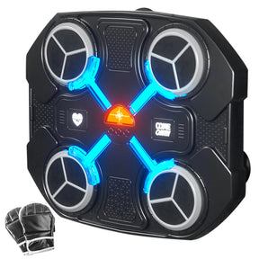 Smart Bluetooth Large Musical Boxing Machine LED Lighted Sandbag Adult/Kid Relaxation Reaction Training Target Boxing Accessory